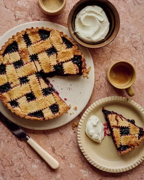 A Tempting Recipe for Bay-Infused Blackberry Tart